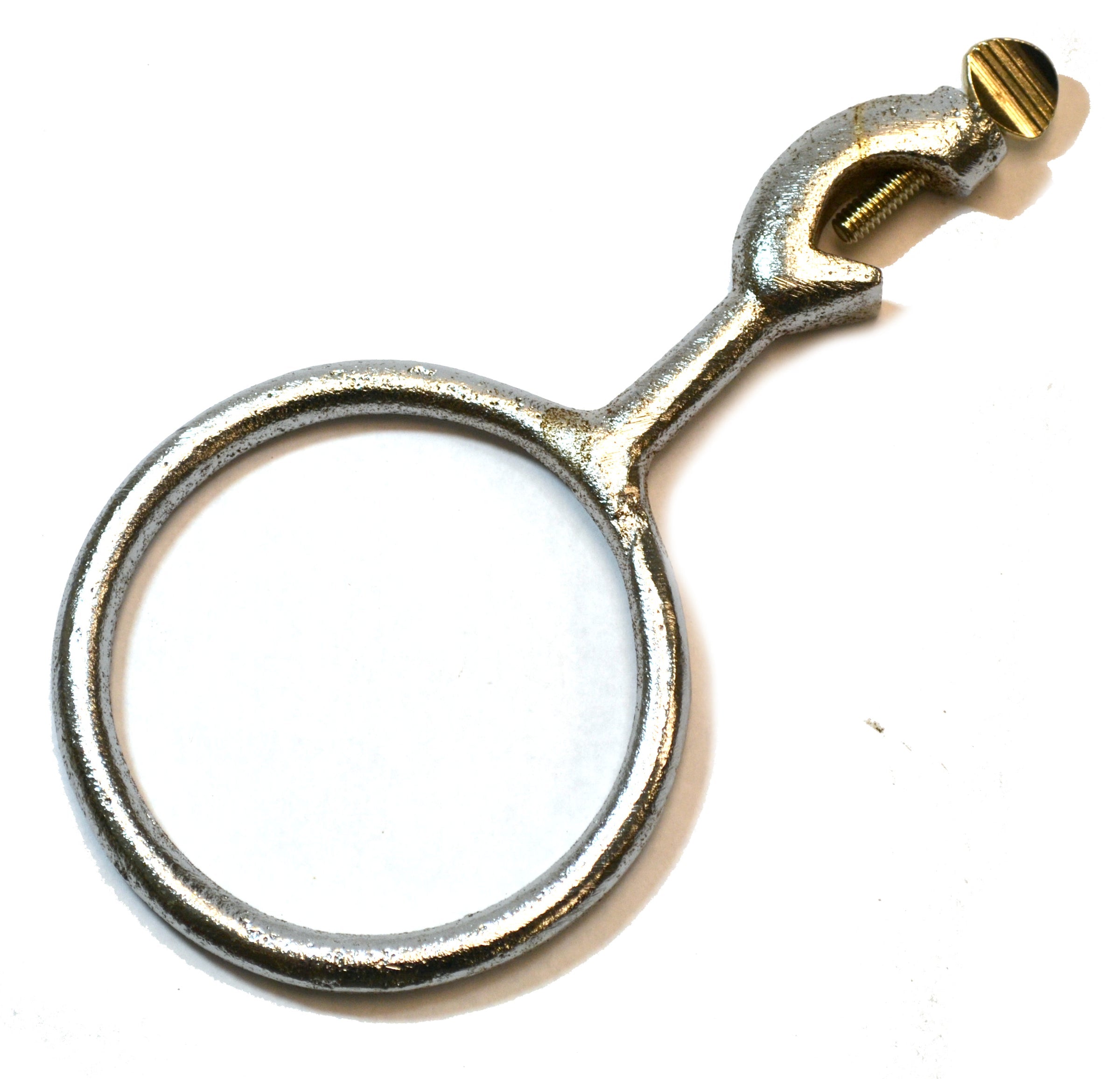 Eisco Labs Cast Iron Closed Ring Support – 4" Inner Diameter, Heavy-Duty Clamp for Lab Stands & Rods