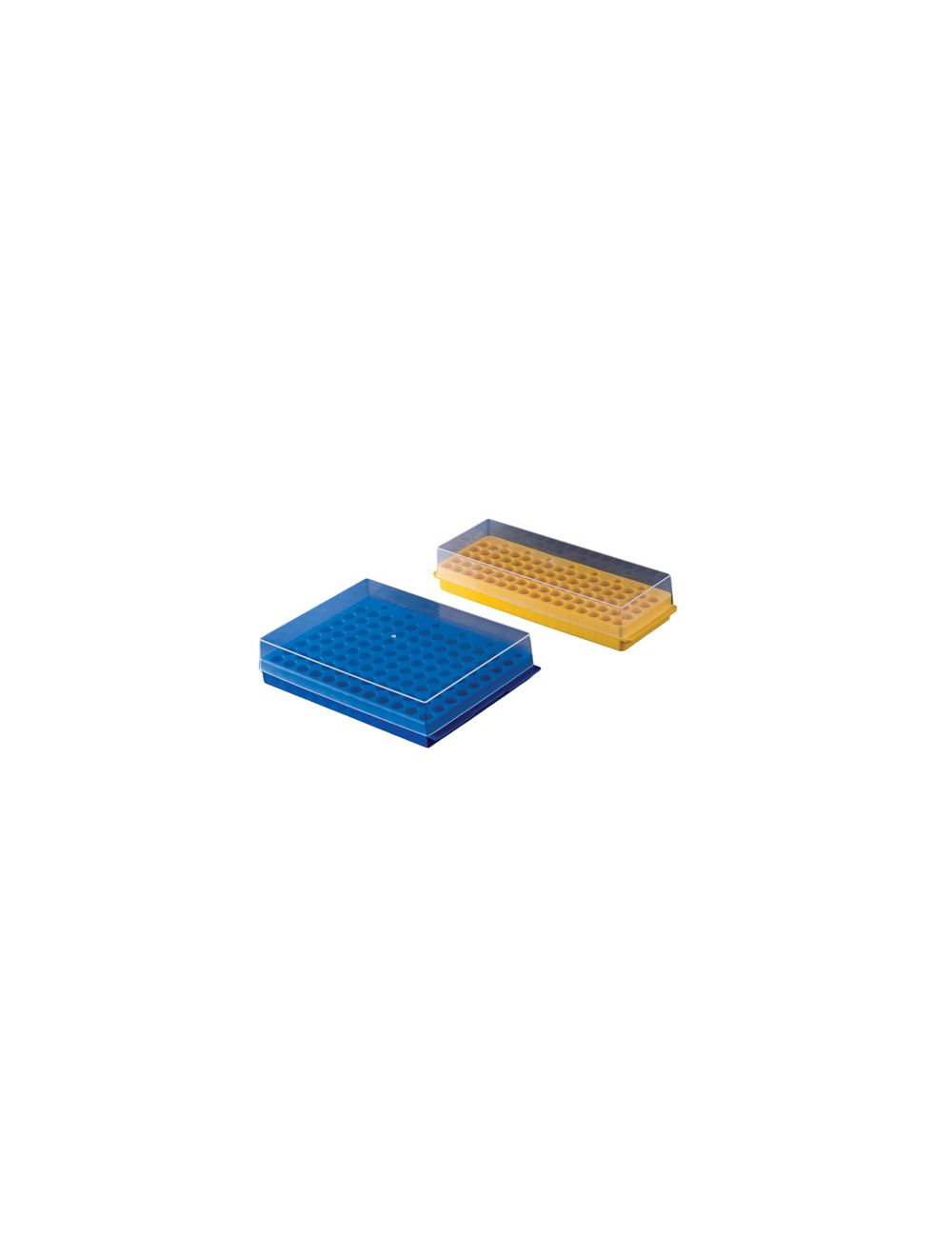 United Scientific® Reversible Rack for Micro Tubes, 96-Place, Polypropylene, Autoclavable – Pack of 6