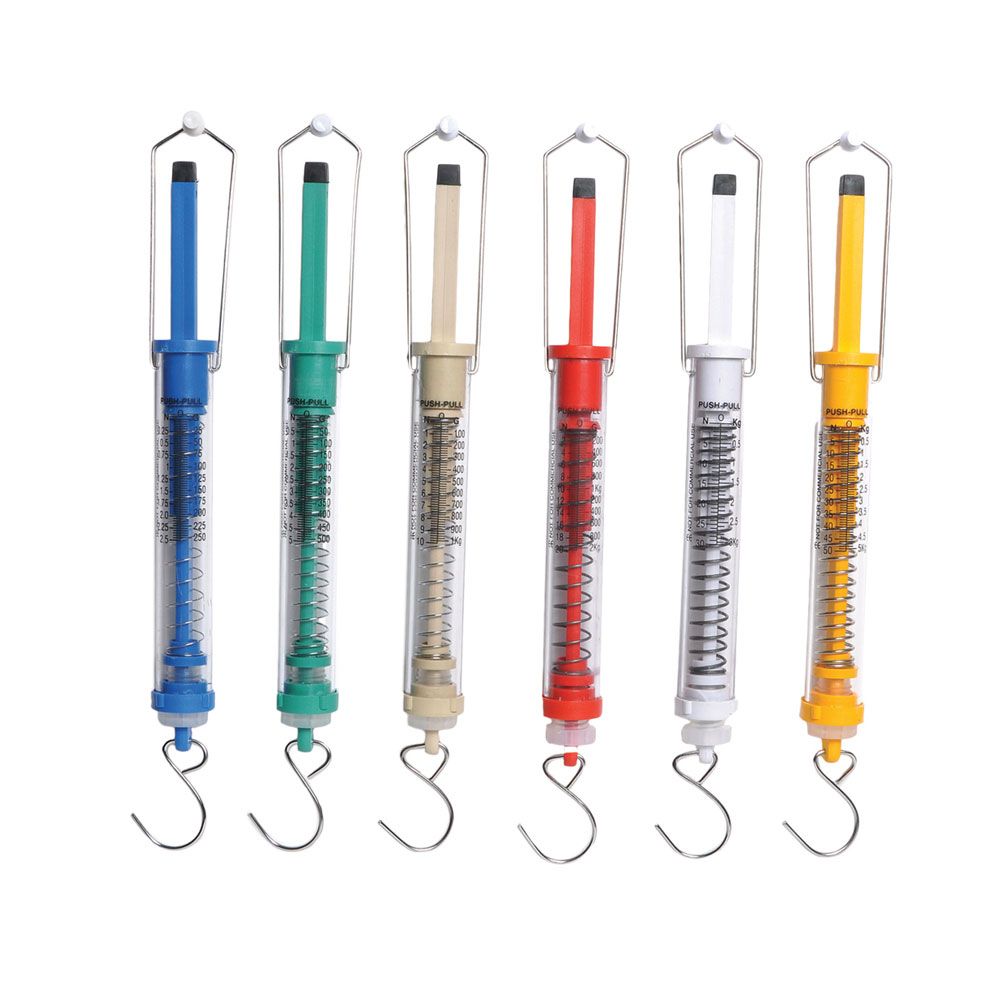 United Scientific® PUSH PULL SCALE, 500G / 5N, GREEN, GRADUATION 10G/0.1N