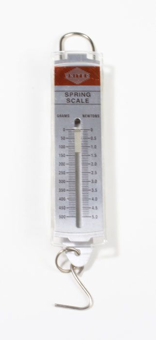 United Scientific® SPRING SCALE 500G X 10G, 5N X 0.1N