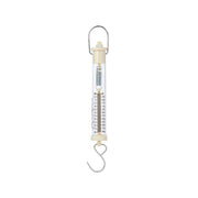 United Scientific® SPRING SCALE, CLEAR PLASTIC, 3000G / 30N, GRADUATION 50G/0.5N, CREAM