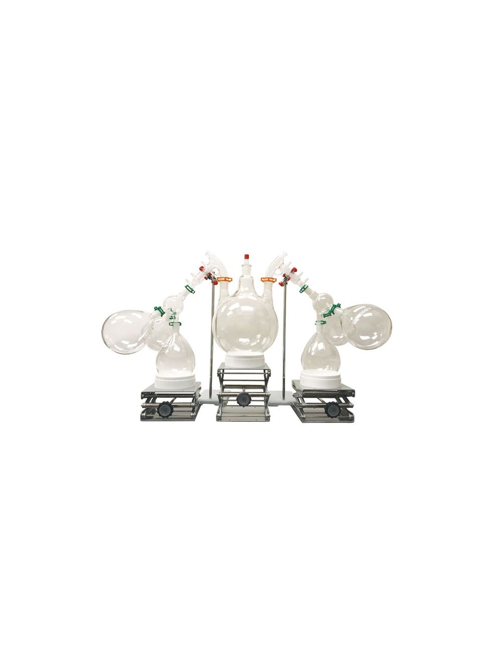 United Scientific® 10L Short Path Distillation Kit – Complete Borosilicate Glass Lab Setup for Precision Separations