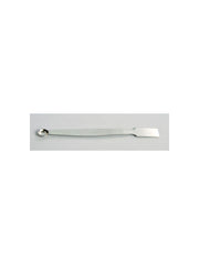 United Scientific® 4" Stainless Steel Laboratory Spatula – Flat & Spoon Dual End, Pack of 10