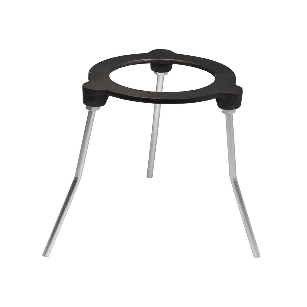 United Scientific® Cast Iron Tripod Stand – 3.5" Ring, 6" Height | Durable Lab Support Stand
