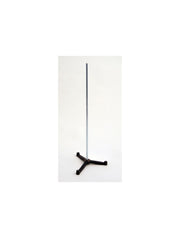 United Scientific Triangular Support Stand, Cast Iron Base, 3" Leg with 18" Steel Rod