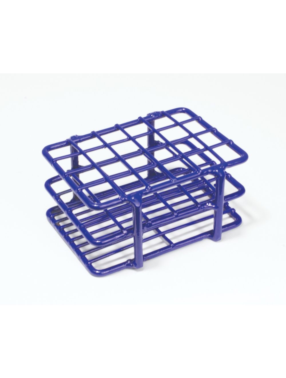 United Scientific® Wire Test Tube Rack – Epoxy-Coated, 36-Place, Fits 10–13mm Tubes, Autoclavable