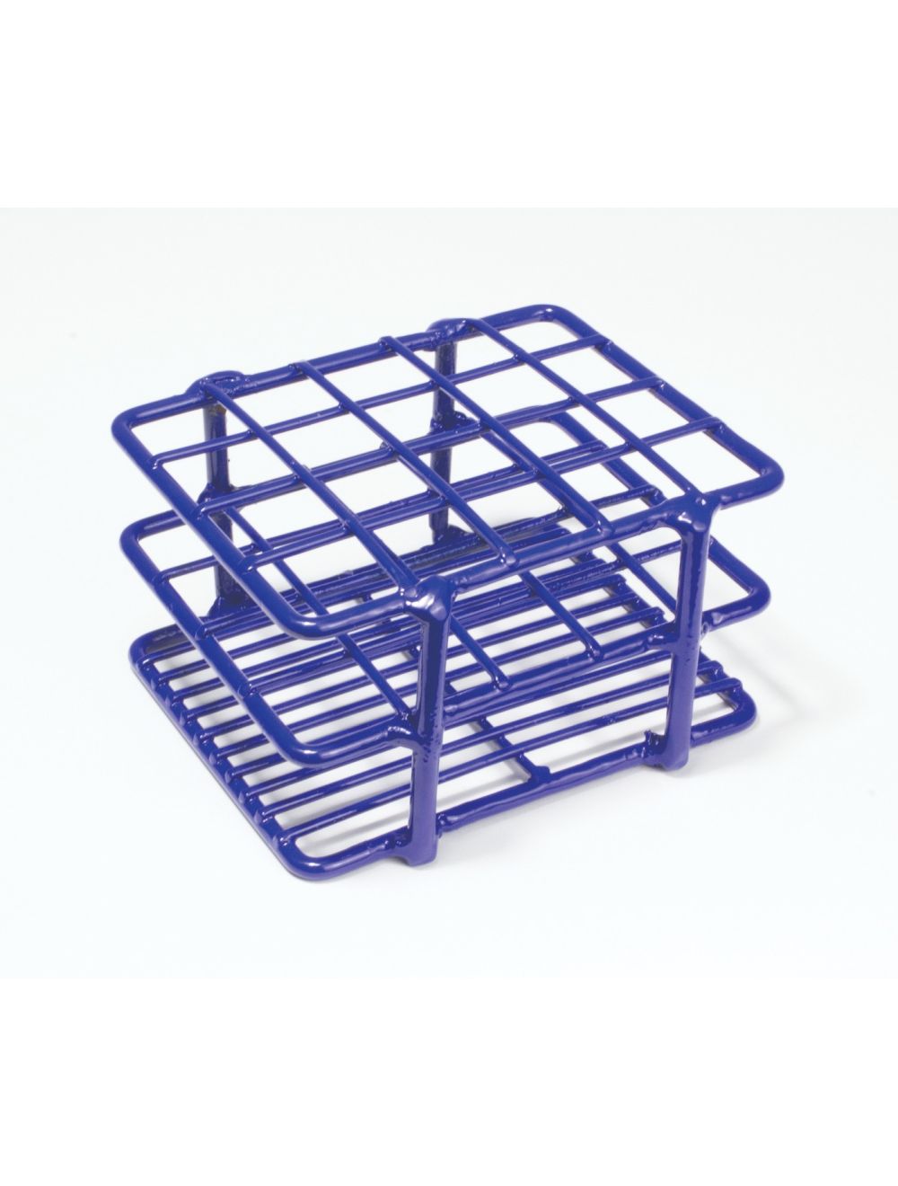 United Scientific® Wire Test Tube Rack – Epoxy-Coated, 36-Place, Fits 10–13mm Tubes, Autoclavable