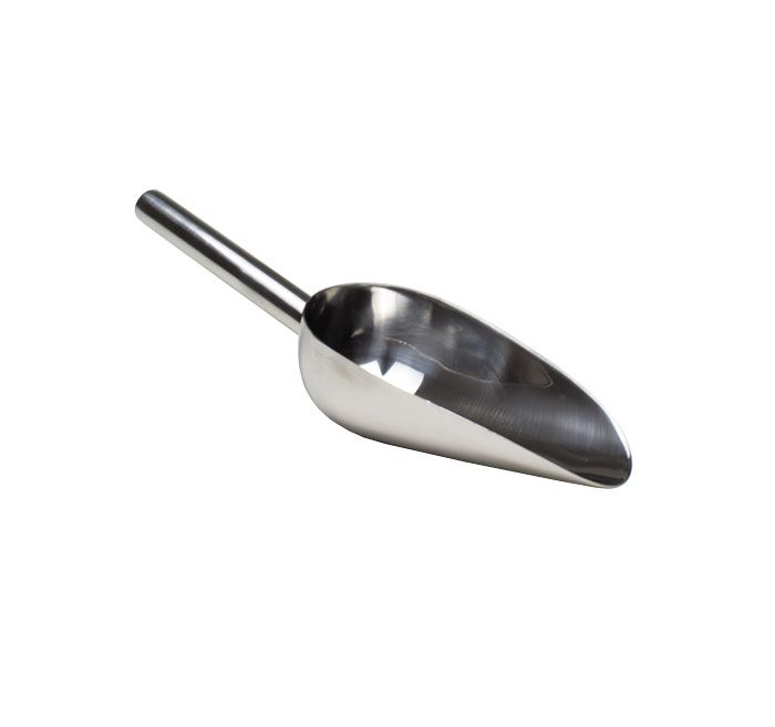 United Scientific® Reuz™ Stainless Steel Scoop – 100 mL Durable Laboratory Sampling Tool