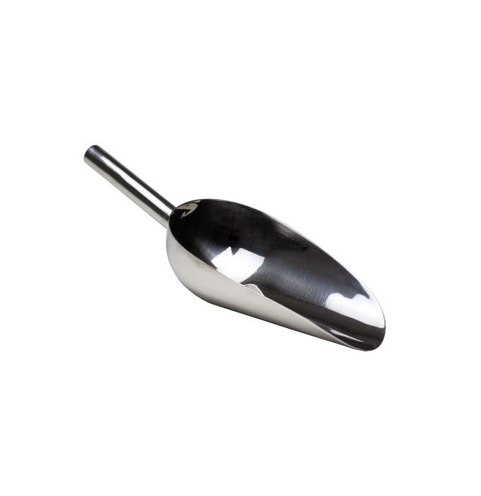 United Scientific® Reuz™ Stainless Steel Scoop – 100 mL Durable Laboratory Sampling Tool