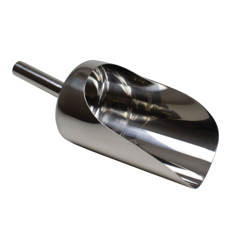 United Scientific® Reuz™ Stainless Steel Pharma Scoop, 10 mL – Durable 304 SS Laboratory Powder Scoop