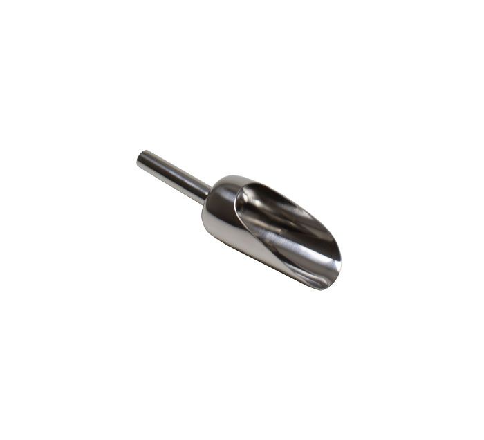 United Scientific® Reuz™ Stainless Steel Pharma Scoop, 10 mL – Durable 304 SS Laboratory Powder Scoop