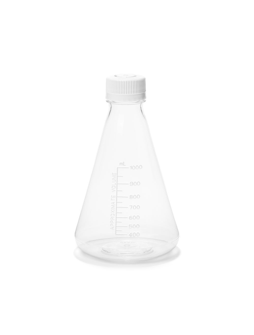 Sterile PETG Erlenmeyer Flasks with Vented Caps – | United Scientific® UniStore™ Leak-Proof, DNase/RNase-Free, Gamma Sterilized