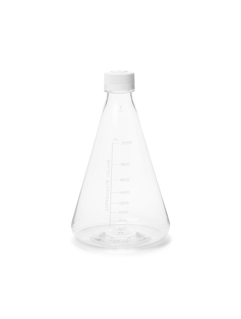 Sterile PETG Erlenmeyer Flasks with Vented Caps – | United Scientific® UniStore™ Leak-Proof, DNase/RNase-Free, Gamma Sterilized