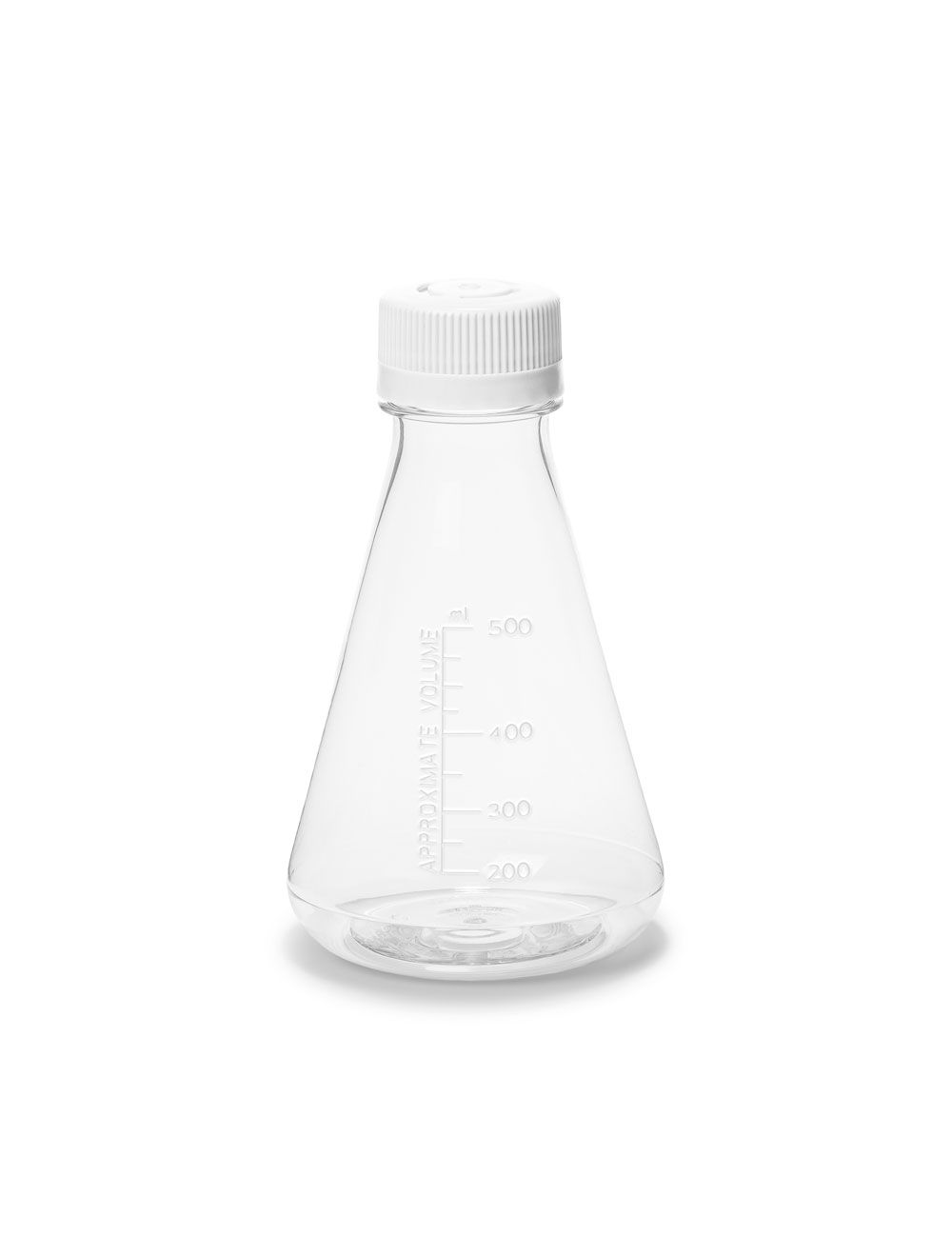 Sterile PETG Erlenmeyer Flasks with Vented Caps – | United Scientific® UniStore™ Leak-Proof, DNase/RNase-Free, Gamma Sterilized