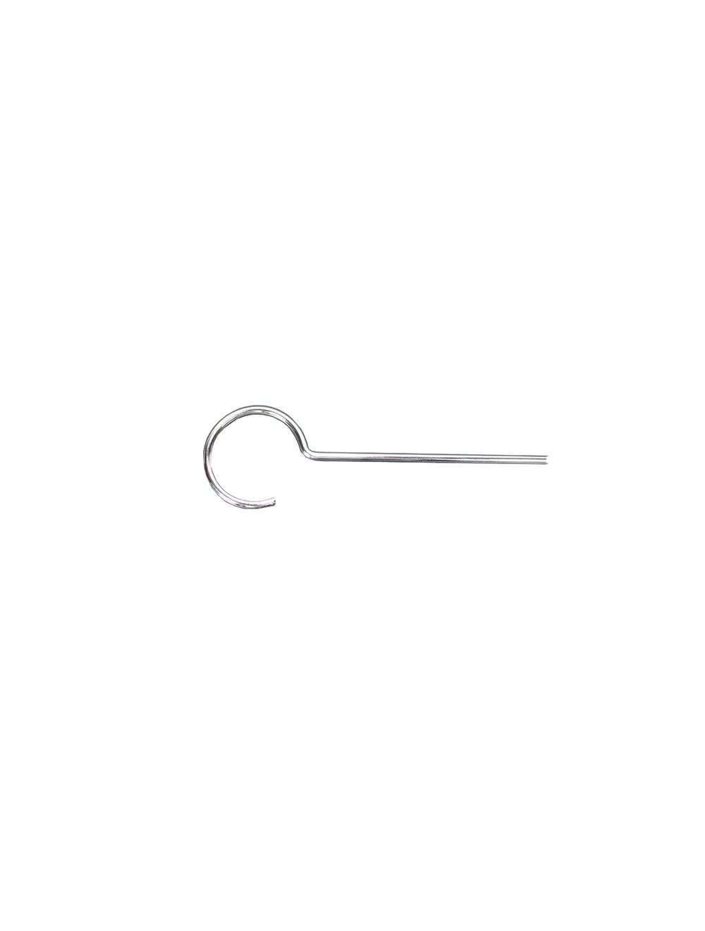 United Scientific® 2" Open Support Ring with 7mm Rod – Lab Clamp for Funnels & Flasks