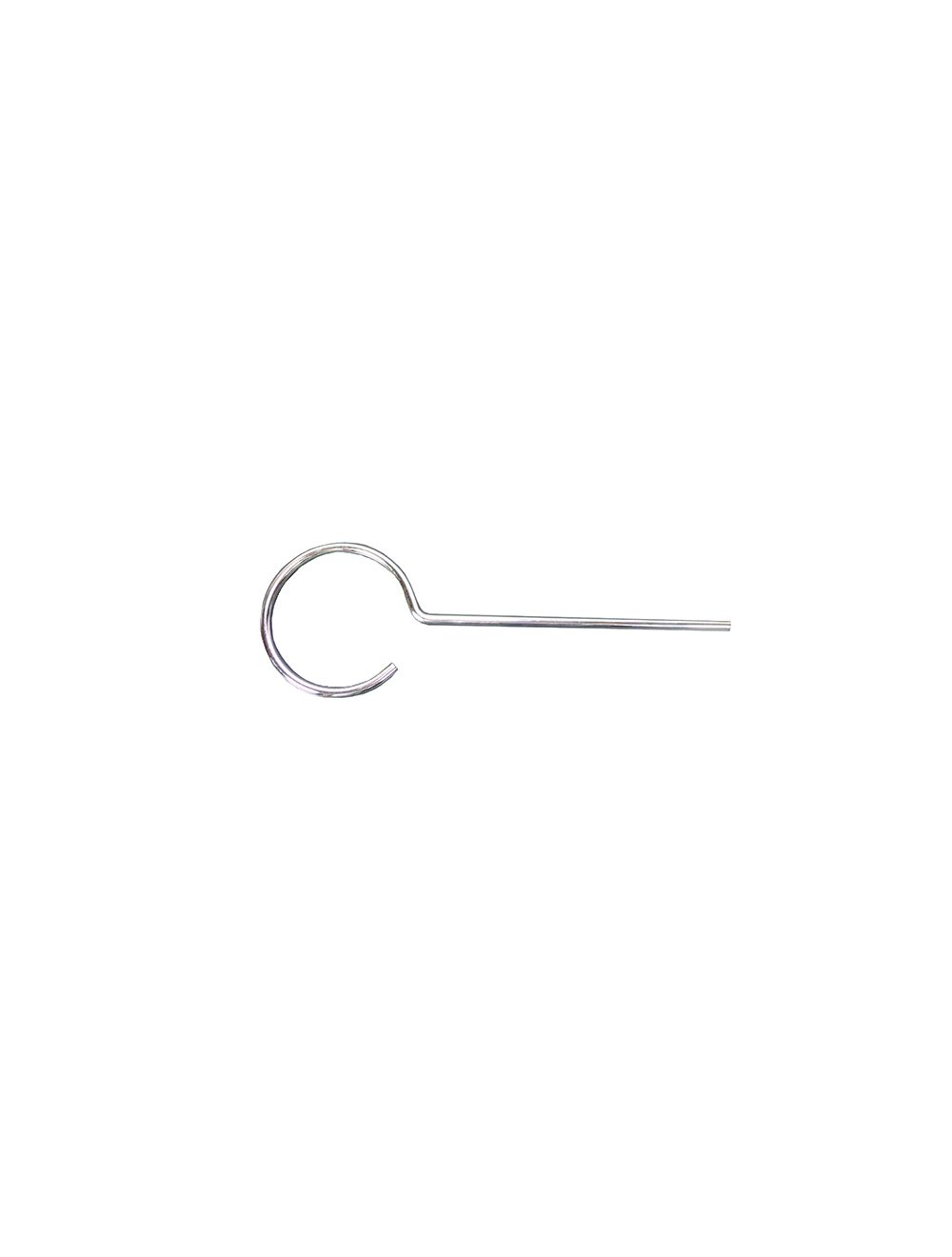 United Scientific® 2" Open Support Ring with 7mm Rod – Lab Clamp for Funnels & Flasks