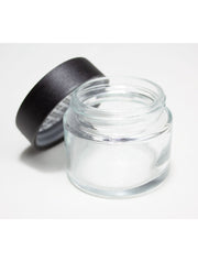 United Scientific® Glass Specimen Jar, 2 oz – Wide Mouth Screw Cap, Pack of 24