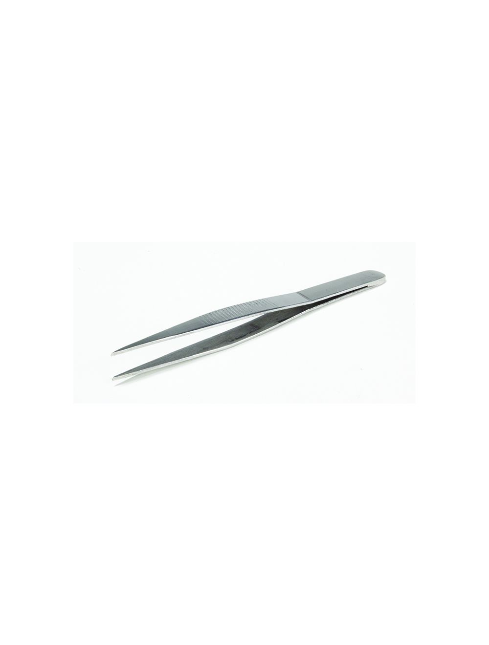 United Scientific® Metal Tweezers – 4.5" Straight Point Precision Laboratory Forceps