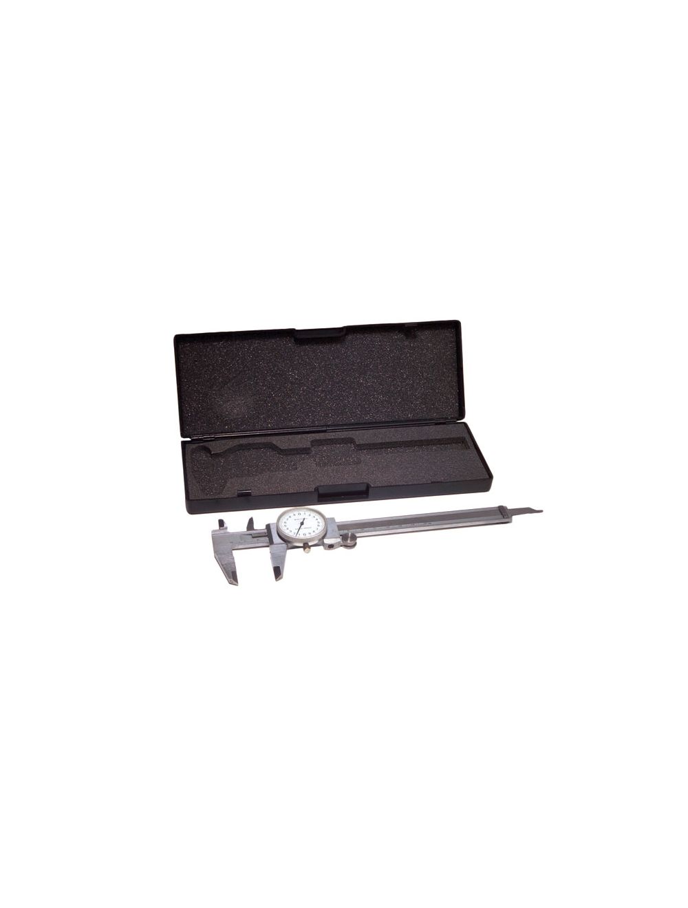 United Scientific® Dial Vernier Caliper – 150mm Precision Measuring Tool with 0.02mm Resolution & Case