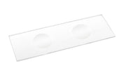 Eisco Labs Double Concavity Microscope Slides – Premium Glass, 76 x 25mm, Pack of 10