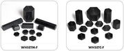 United Scientific® Hexagonal Metric Weight Set – Durable Steel Masses for Physics & Classroom Labs